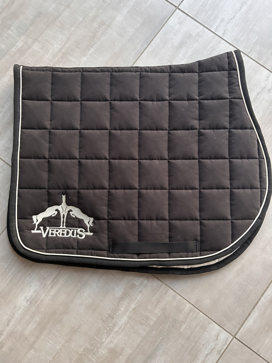 Tapis de selle Veredus noir & blanc (cheval) occasion