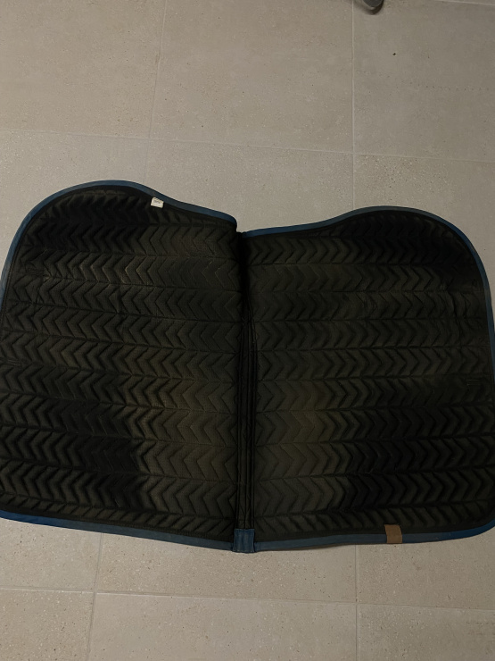 Tapis de selle Equithème bleu occasion