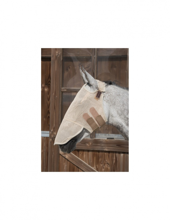 Masque anti-mouches Lami-Cell beige sans oreille (pur-sang) neuf occasion