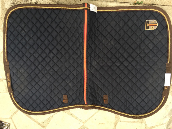 Tapis de selle Kingsland bleu marine occasion