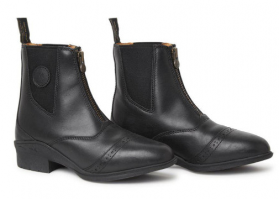 Boots Moutain Horse Aurora zip paddock noir (40) neuf occasion