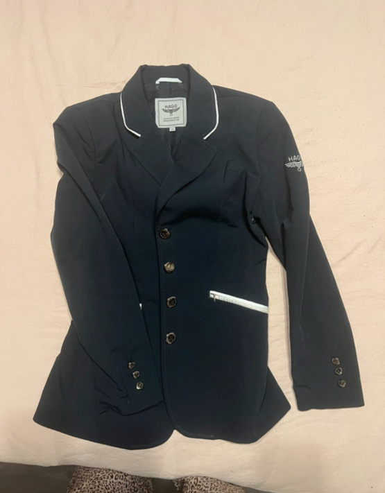 Veste concours Haggs bleu (36) neuf occasion Veste concours Haggs bleu (36) neuf occasion