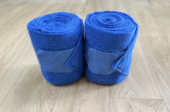 Bandes de polo bleu *2 (cheval) occasion Bandes de polo bleu *2 (cheval) occasion