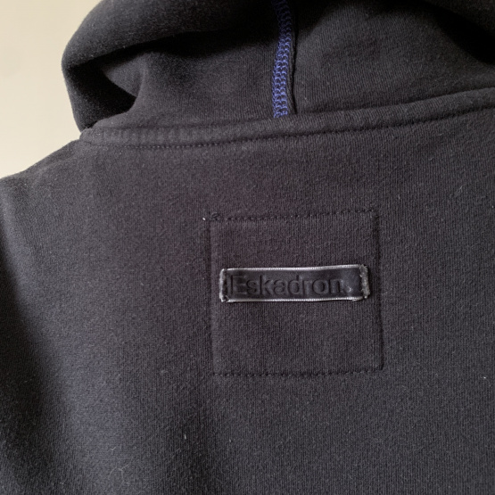 Sweat Eskadron capuche bleu marine  S occasion