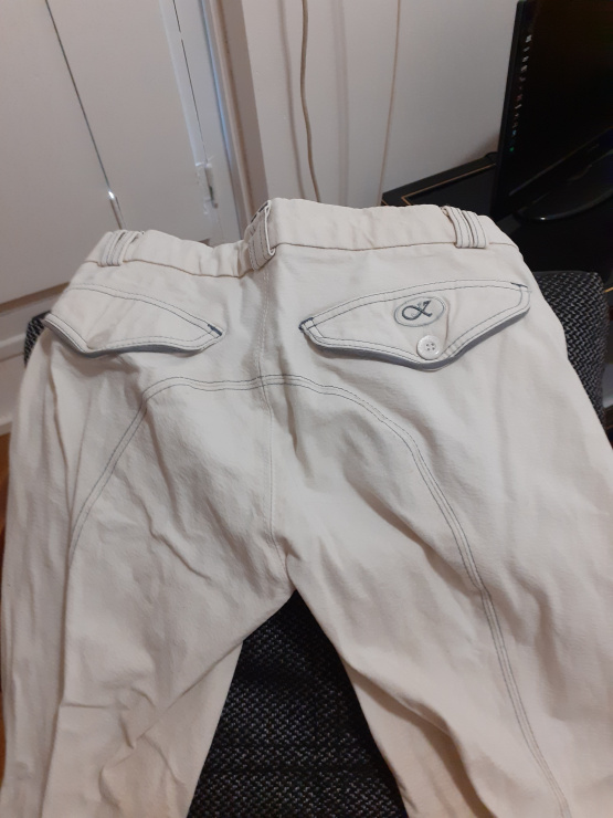 Pantalon concours équitation Komutekir blanc (36) occasion
