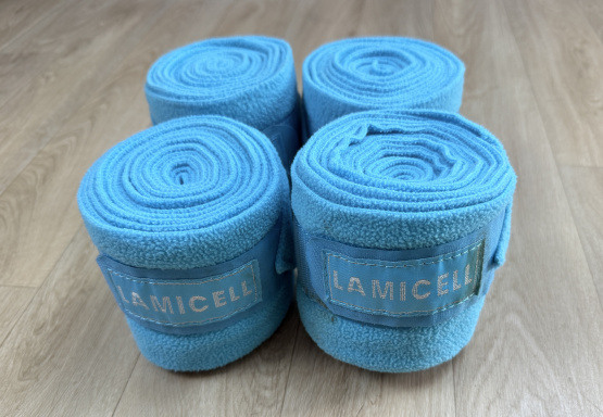 Bandes de polo Lamicell bleu *4 (cheval) occasion Bandes de polo Lamicell bleu *4 (cheval) occasion