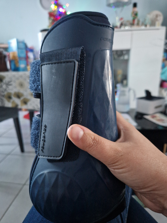 Guêtres Fouganza bleu (cheval) occasion