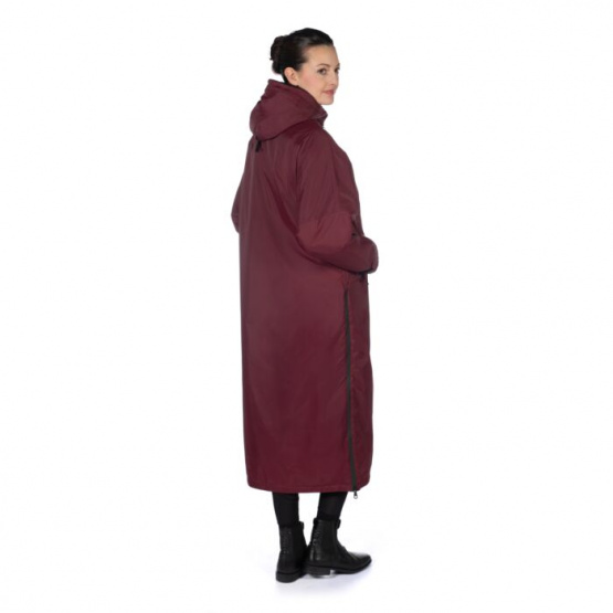 Parka HKM imperméable julie bordeaux (M) neuf occasion