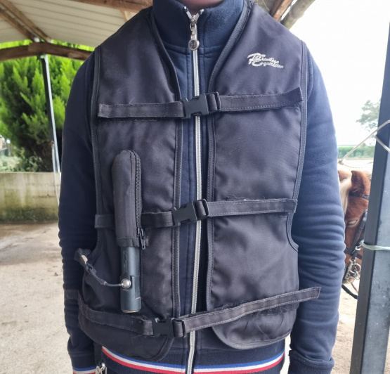 Gilet airbag Privilège Equitation (M) + 4 cartouches occasion