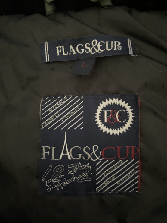 Doudoune flags and cup sans manche occasion