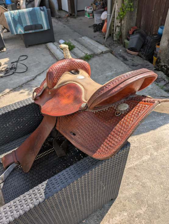 Selle Western Billy Cook 17 pouces occasion
