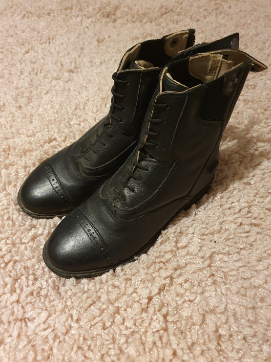 Boots Equithème noir occasion