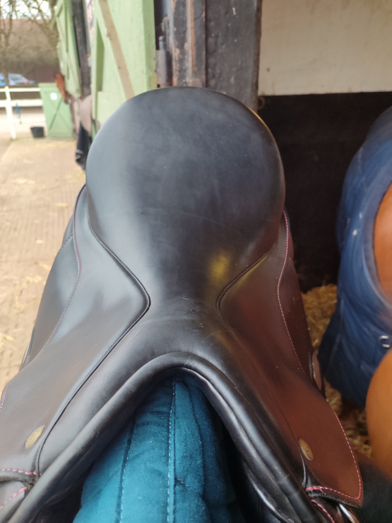 Selle dressage Time Rider Marie France 17 pouces occasion