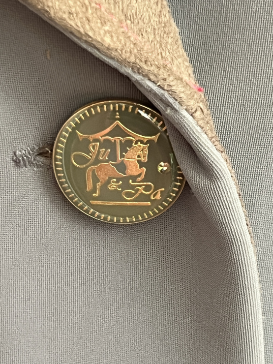 Veste concours JU & PA gris (42) neuf occasion Veste concours JU & PA gris (42) neuf occasion