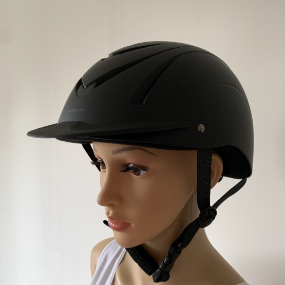 Casque équitation Fouganza noir (55-59) occasion