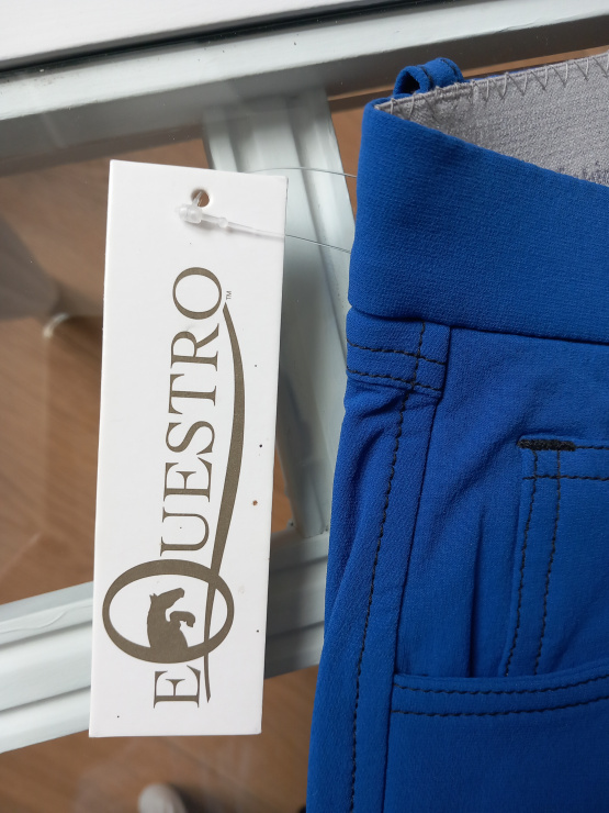 Pantalon équitation Equestro bleu T38 occasion