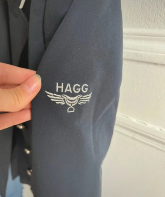 Veste concours Haggs bleu (36) neuf occasion Veste concours Haggs bleu (36) neuf occasion