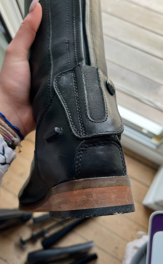 Bottes équitation Equithème wavy (39) occasion