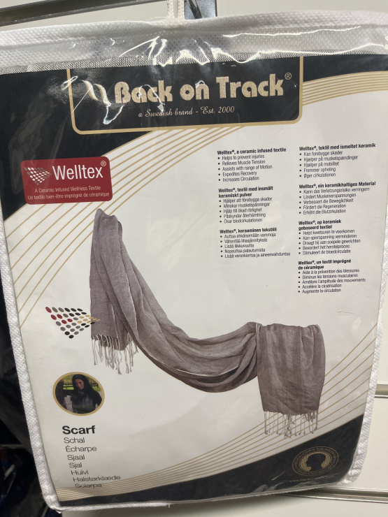 Écharpe Back on Track beige (neuf) occasion