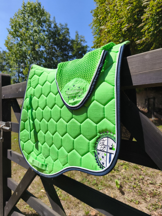 Tapis de selle Felix Bühler vert (cheval) occasion