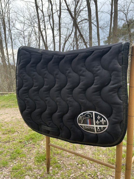 Tapis de selle Jump’in noir (cheval) occasion