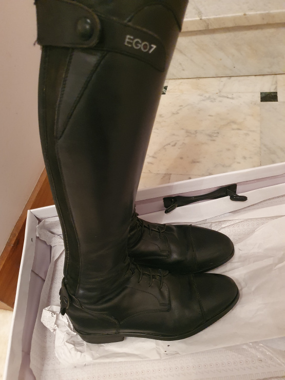 Bottes EGO 7 Orion cuir noir (39) occasion