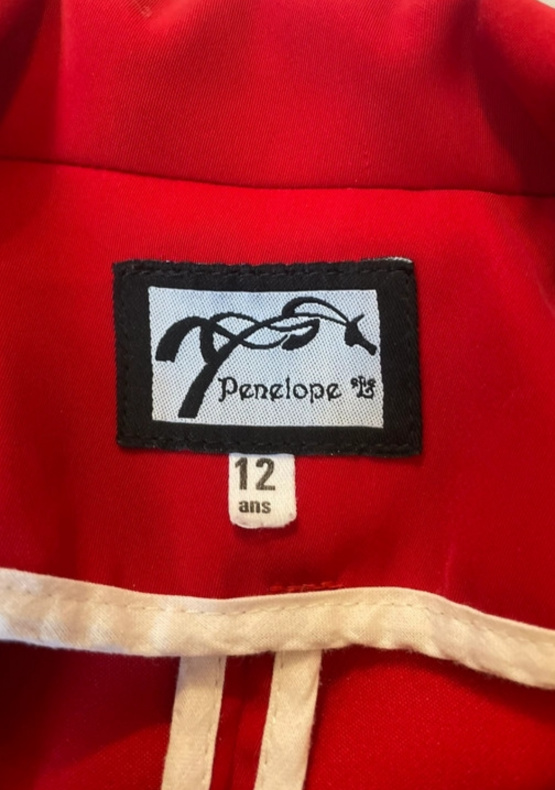 veste Pénélope Leprevost rouge (12 ans) occasion