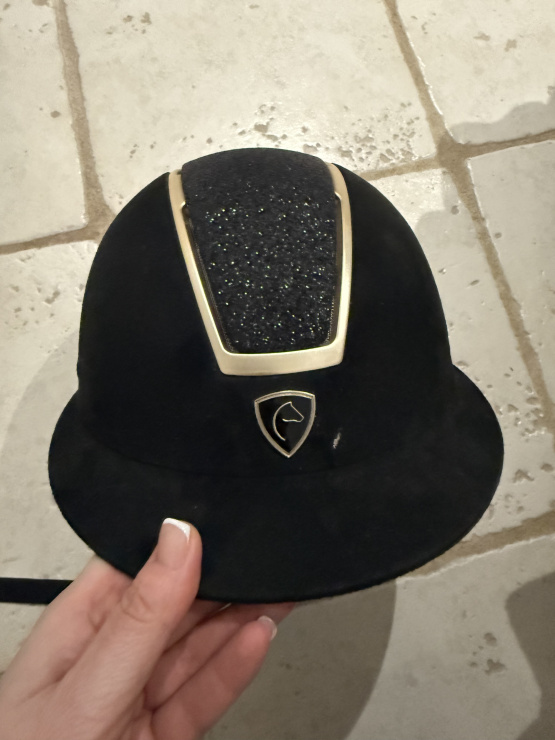 Casque équitation Equithème (52-54) occasion