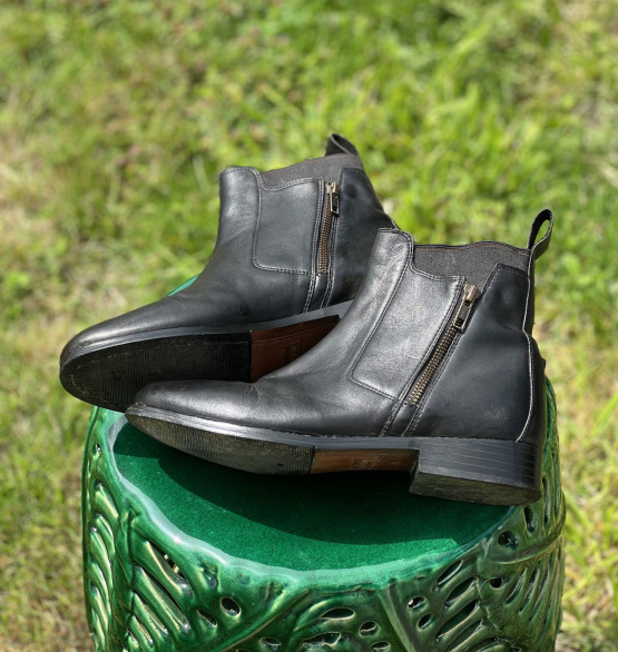 Boots équitation Equitheme Andalouse noir (41) occasion