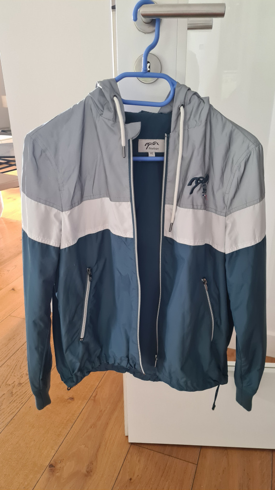 Blouson Pénélope coupe vent bleu (XS) occasion