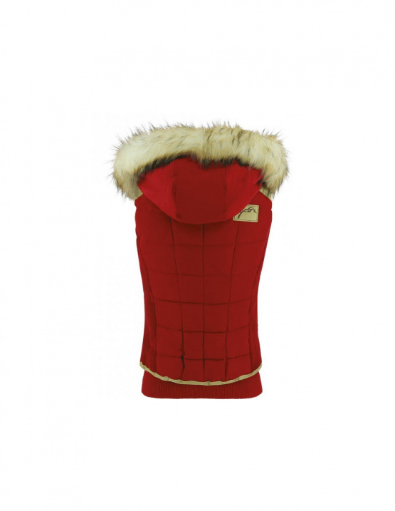 Doudoune Penelope Roger sans manche rouge (XS) neuf occasion