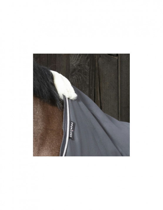 Couverture Equithème chic noir 125 cm (neuf) occasion
