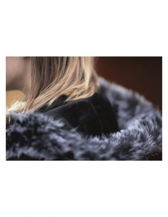 Blouson d'hiver HKM noir (8 ans) NEUF occasion