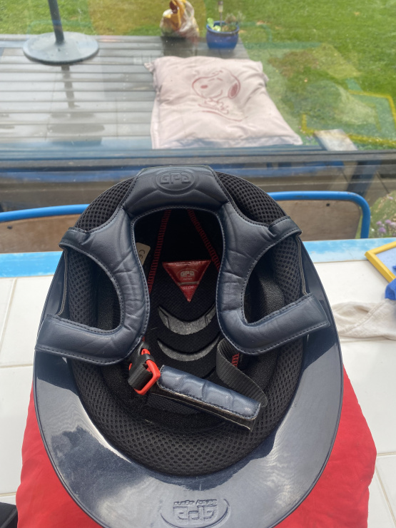 Casque Gpa first lady bleu (55-56) occasion