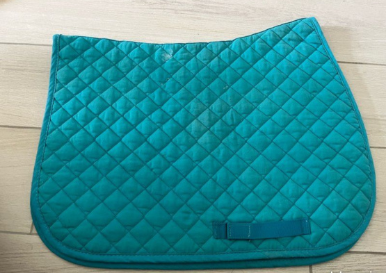 Tapis de selle Fouganza bleu (pur sang) occasion