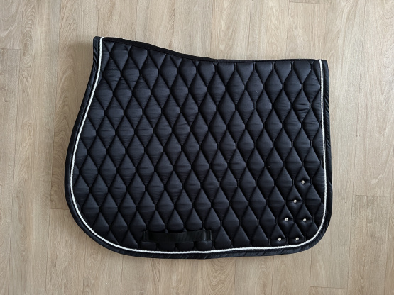 Tapis de selle Fouganza noir occasion