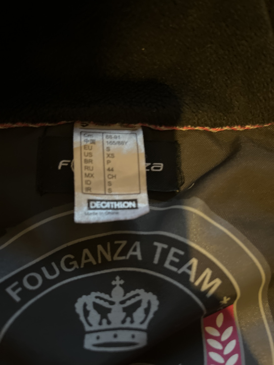 Doudoune Fouganza gris (S) occasion