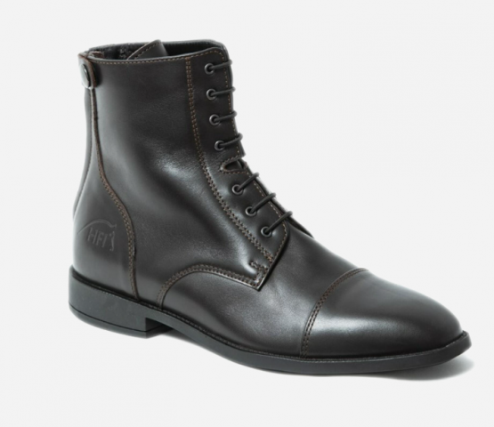 Boots HFI clinton  cuir noir (40) neuf occasion