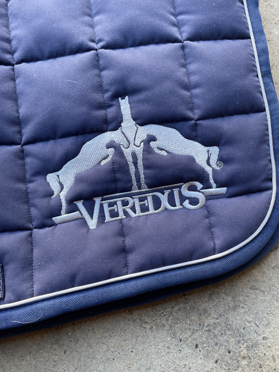 Tapis de selle Veredus bleu (neuf) occasion