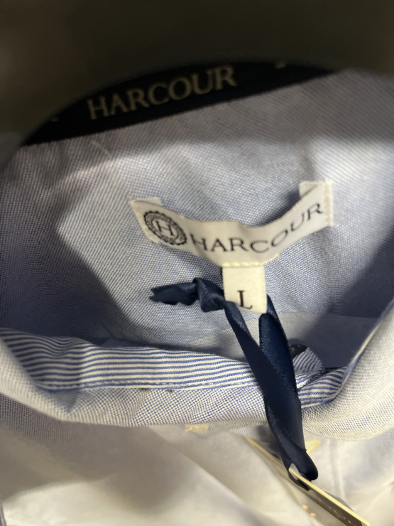 Chemise concours Harcour bleu (L) neuf occasion