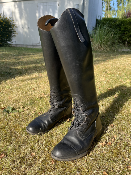 Bottes équitation Canton cuir de chevreau (40) occasion