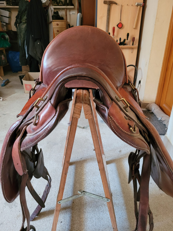 Selle randonnée TH cuir Normande 16 pouces (2010) occasion