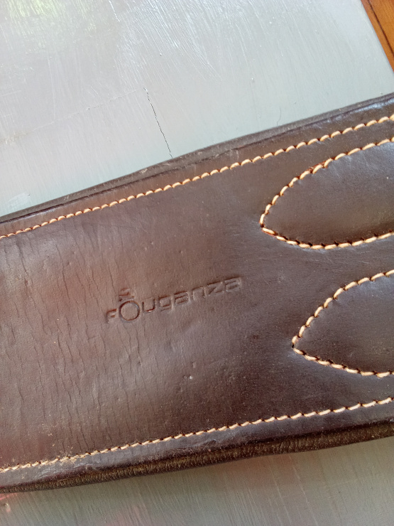 Sangle Fouganza marron 105 cm occasion Sangle Fouganza marron 105 cm occasion