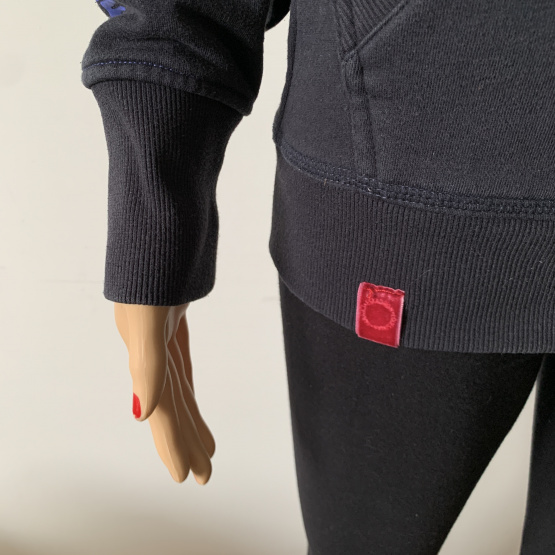 Sweat Eskadron capuche bleu marine  S occasion