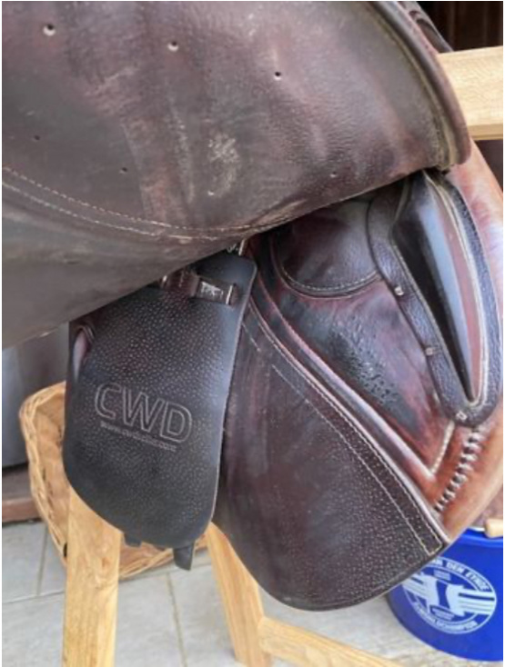 Selle obstacle CWD havane 16,5 pouces (2007) occasion