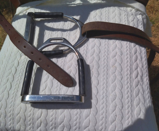 Étriers Flexibles 13 cm & Étrivières Passier 160 cm occasion