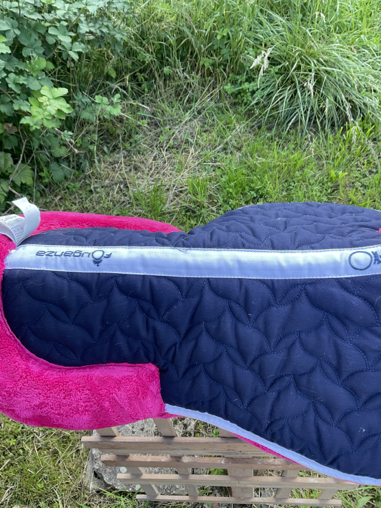 Amortisseur équitation Fouganza marine (pur sang) occasion