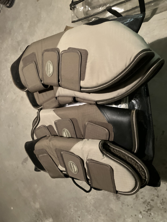 Guêtres Weatherbeeta marron (cheval) occasion