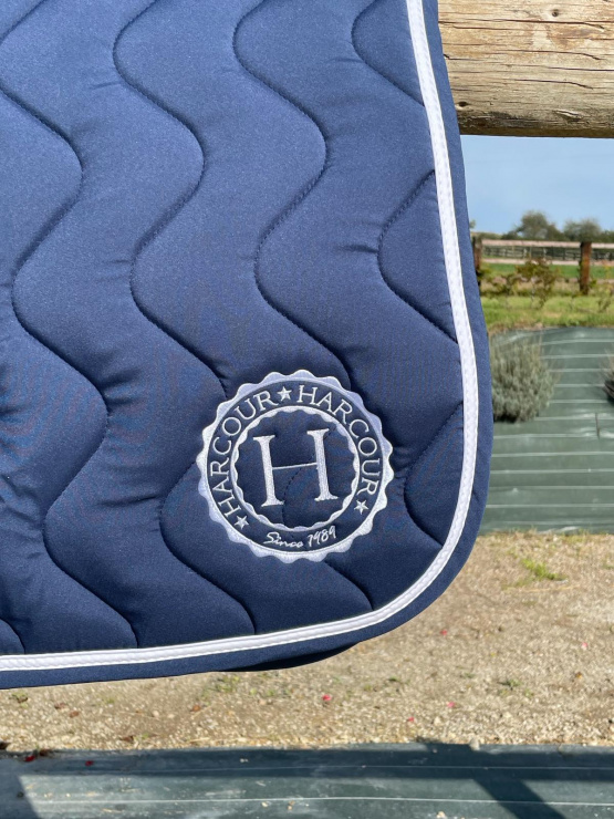 Tapis de selle Harcour bleu marine occasion