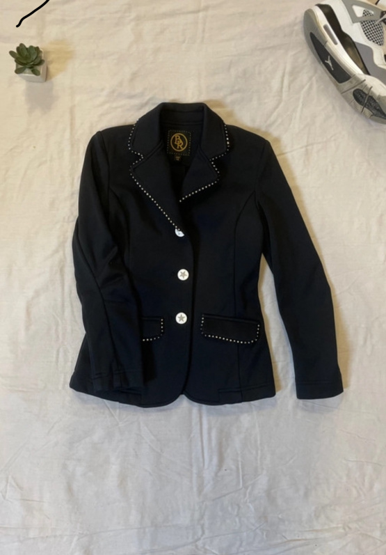 veste de concours BR noir (10 ans) occasion